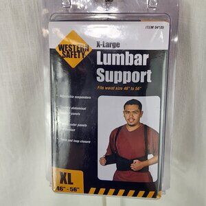 Western Safety lumbar support belt, size XLarge